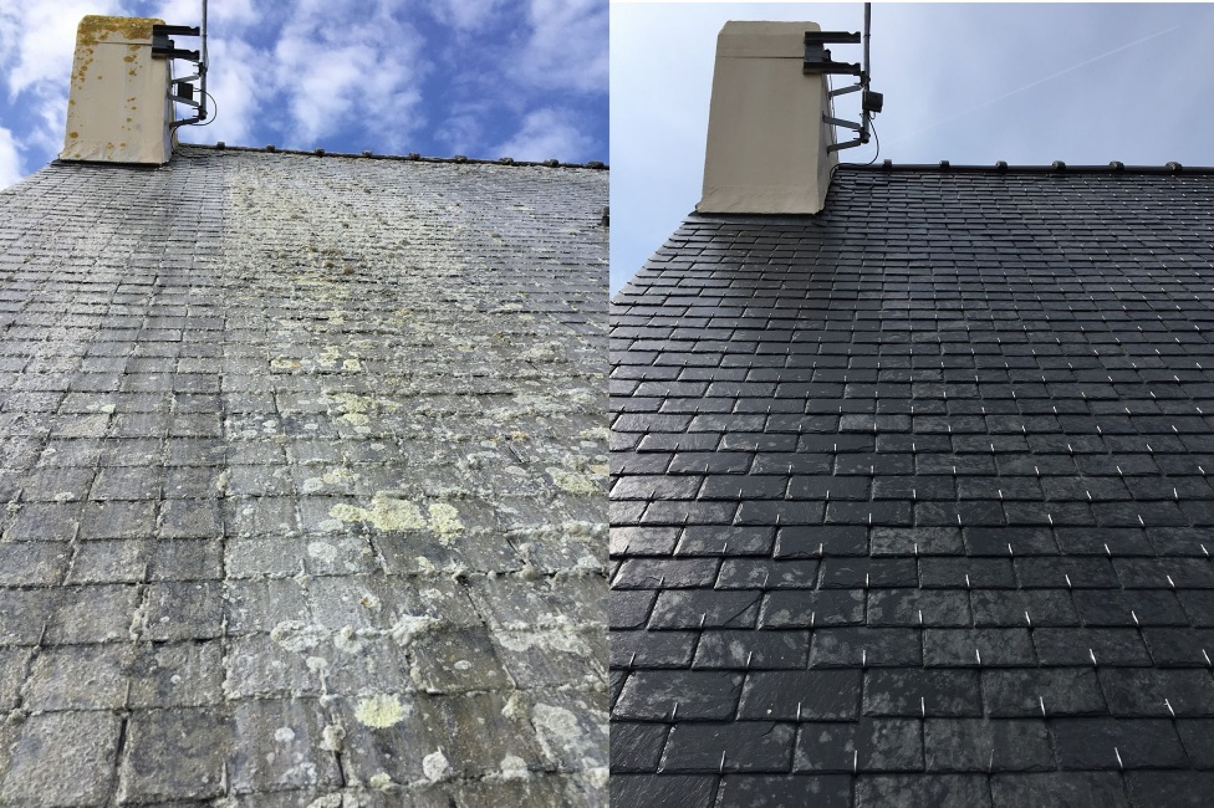 traitement-toit-finistere roof cleaning